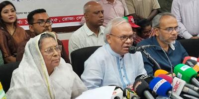 ভবিষ্যতের দিকে তাকিয়ে সিদ্ধান্ত নিন, না হলে বিপদ: রিজভী