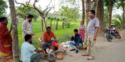 গরমে বেড়েছে তালের রসের চাহিদা