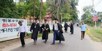 ৫ম সমাবর্তনে সকাল থেকে চবিয়ানদের ভিড়