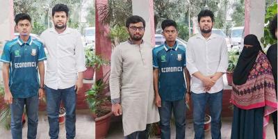 উপদেষ্টাকে বোতল ছোড়া শিক্ষার্থীকে পরিবারের কাছে হস্তান্তর