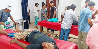 গোপালগঞ্জে মাছের ঘের কাটাকে কেন্দ্র করে সংঘর্ষে আহত ১৫