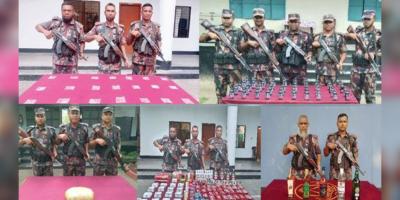 বেনাপোলে বিদেশি মদসহ সাড়ে ৭ লাখ টাকার ভারতীয় চোরাই পণ্য জব্দ