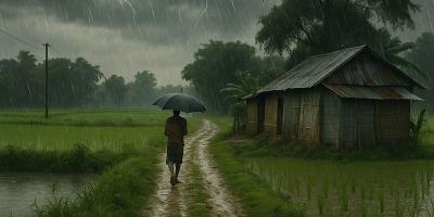 দেশের ৫ অঞ্চলে ঝড়বৃষ্টির পূর্বাভাস