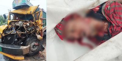 নীলফামারীতে ২ ট্রাকের সংঘর্ষে নিহত ১