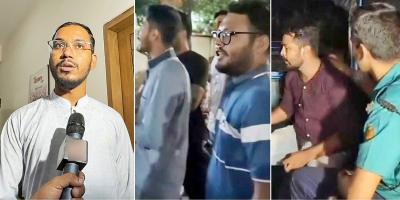 হাজতে থাকা ৩ ব্যক্তিতে ছেড়ে দেওয়া হলো হান্নান মাসউদের জিম্মায়
