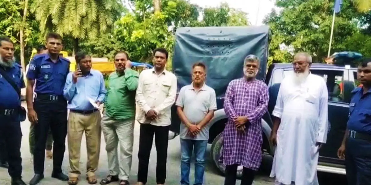 গাইবান্ধায় একসঙ্গে ৬ ইউপি চেয়ারম্যান গ্রেপ্তার