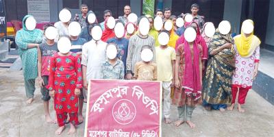 মহেশপুর সীমান্ত দিয়ে ৫৪ জনকে পুশইন