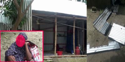 জামিনে এসে বৃদ্ধা মাকে মারধর-বাড়ি ভাঙচুর করলেন ছেলে