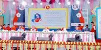 ত্রিশালে বৃষ্টিতেও উৎসবমুখর নজরুলের জন্মবার্ষিকী অনুষ্ঠান