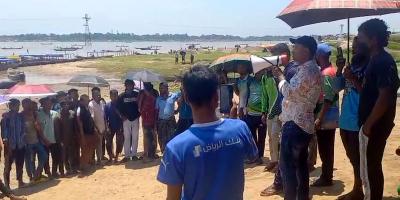 সাদাপাথরে লুটপাটে বাধা দেওয়ায় ফটোগ্রাফারের ওপর হামলা, প্রতিবাদ