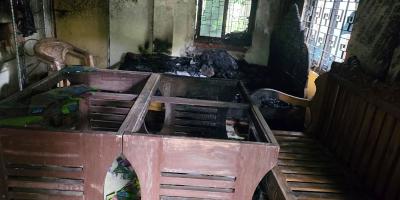 চৌদ্দগ্রামে মুক্তিযোদ্ধার বাড়িতে আগুন-ভাঙচুর-লুটপাট
