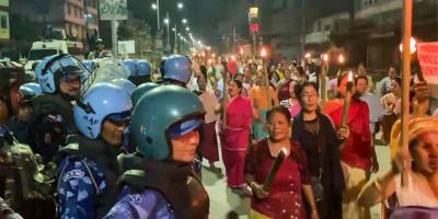আবার উত্তাল ভারতের মণিপুর