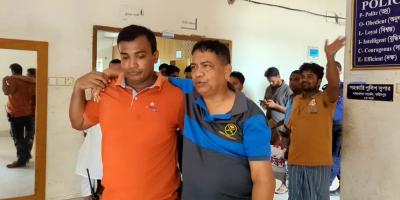 নগরকান্দায় সেনাবাহিনীর অবসরপ্রাপ্ত মেজর গ্রেপ্তার