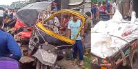 ভাঙ্গায় বাস-মাহিন্দ্রা সংঘর্ষে নিহত ৪