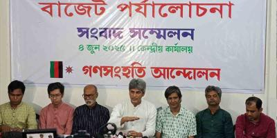 অভ্যুত্থান পরবর্তী বাস্তবতায় বাজেট জনপ্রত্যাশা পূরণ করতে পারেনি: জোনায়েদ সাকি