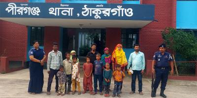 পীরগঞ্জ সীমান্ত দিয়ে ১৩ জনকে পুশইন