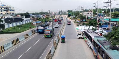ঢাকা-আরিচা মহাসড়কে ঈদযাত্রায় স্বস্তি