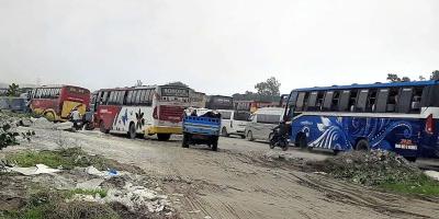 যমুনা সেতুর পশ্চিম পাড়ে ৩ কিলোমিটার যানজট