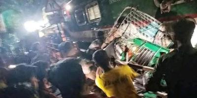 চট্টগ্রামে ভয়াবহ ট্রেন দুর্ঘটনায় ২ জনের মৃত্যু