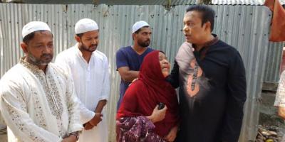 জুলাইয়ে শহিদ সাইমনের পরিবারকে বিএনপি নেতা মিল্টনের ঈদ উপহার