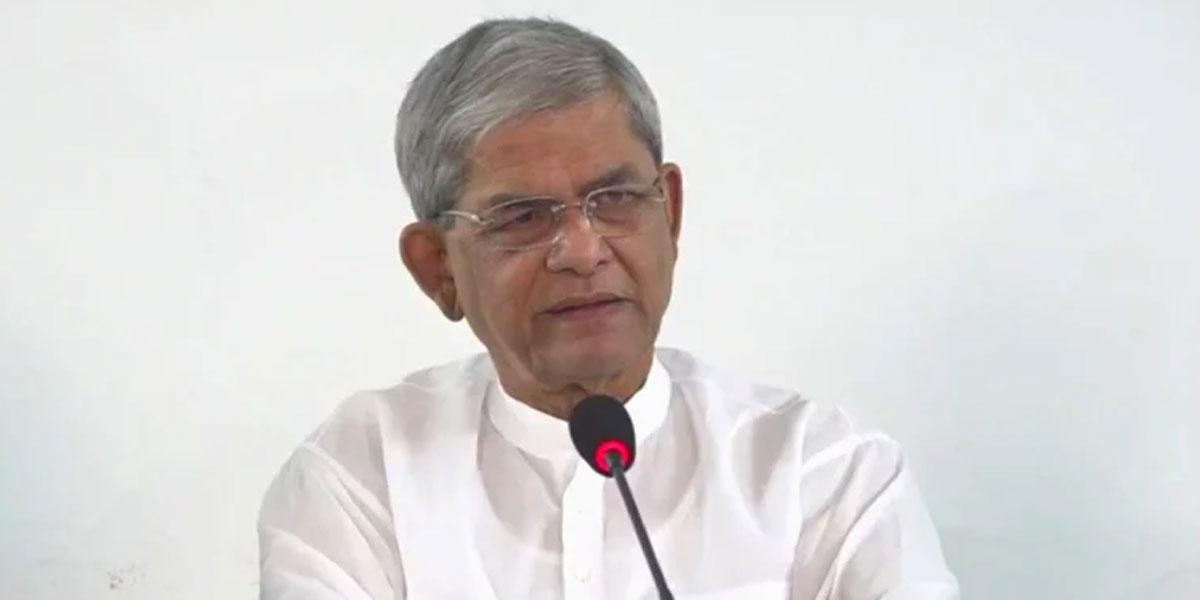 রাজনৈতিক দলগুলোকে একে অপরের বিরুদ্ধে মিথ্যা প্রচার বন্ধ করতে হবে: মির্জা ফখরুল
