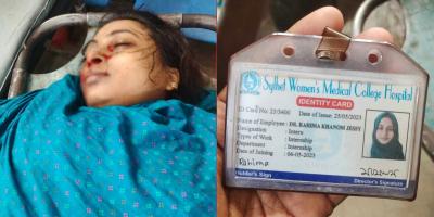 সিলেটে রিকশায় ট্রাকের ধাক্কা, ইন্টার্ন চিকিৎসক নিহত