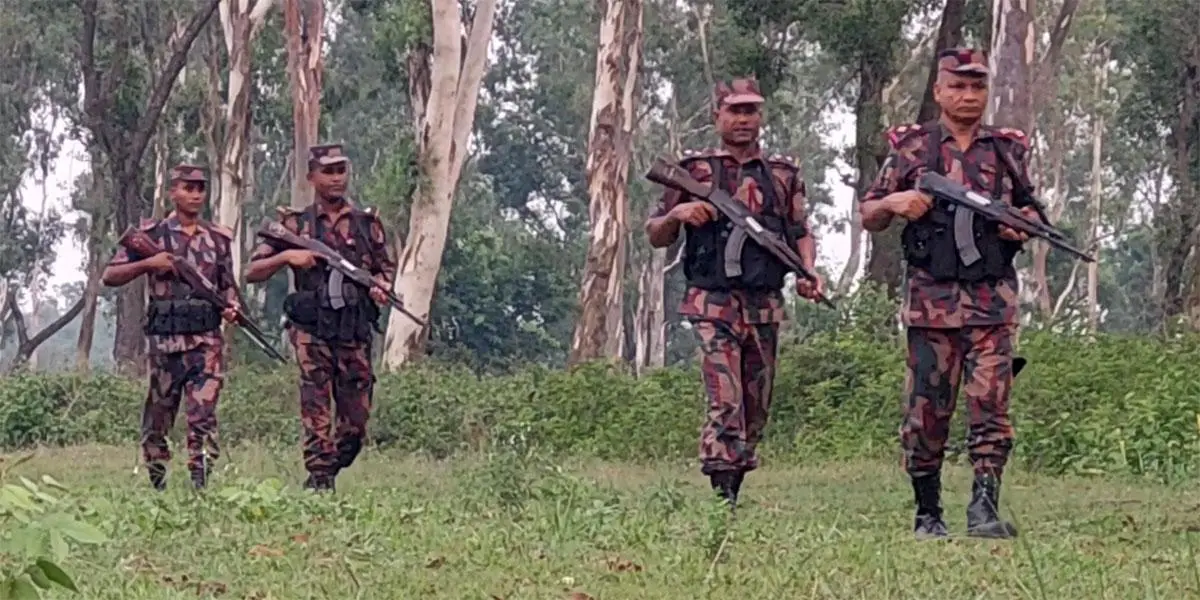 ঠাকুরগাঁও সীমান্তে পুশইন আটক ৭