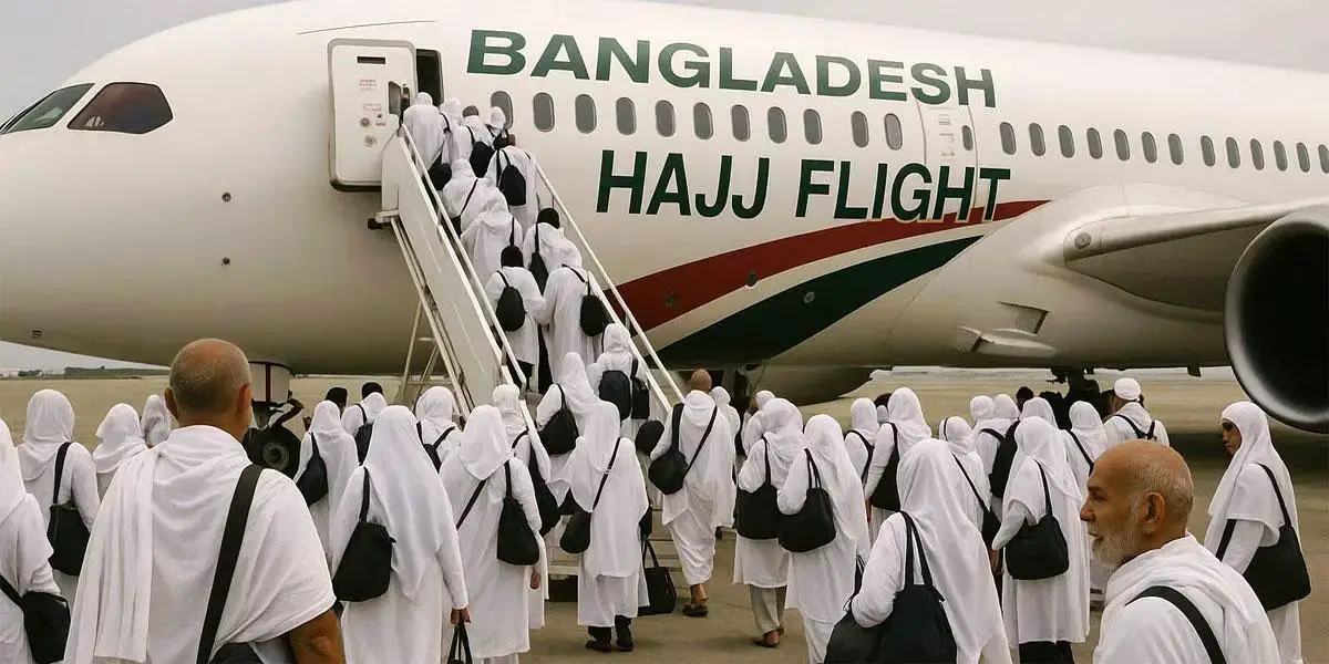 দেশে পৌঁছেছে প্রথম ফিরতি হজ ফ্লাইট