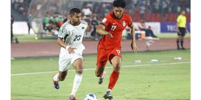 ১ গোলের আক্ষেপ বাংলাদেশের, ২-১ ব্যবধানে জিতল সিঙ্গাপুর