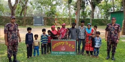 দিনাজপুরের দুই সীমান্ত দিয়ে ২০ জনকে পুশইন