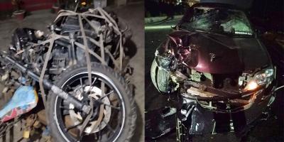 টুঙ্গিপাড়ায় প্রাইভেটকার-মোটরসাইকেল সংঘর্ষে নিহত ১