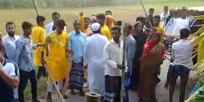 মাদারগঞ্জে বিয়েবাড়িতে মাংস কম দেওয়ায় সংঘর্ষে আহত ২৫