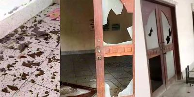 সিরাজগঞ্জে রবীন্দ্র কাছারি বাড়িতে ভাঙচুর