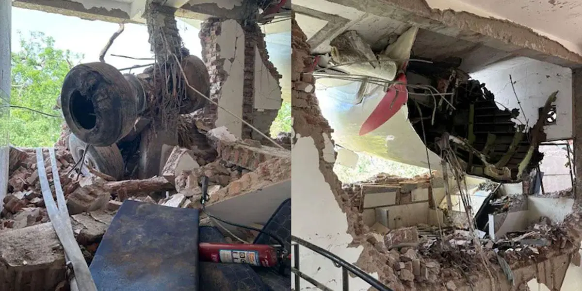 এয়ার ইন্ডিয়ার বিমান বিধ্বস্তে ছাত্রাবাসের ৫ শিক্ষার্থী নিহত