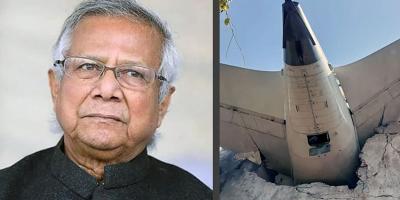ভারতে বিমান দুর্ঘটনায় প্রধান উপদেষ্টার শোক