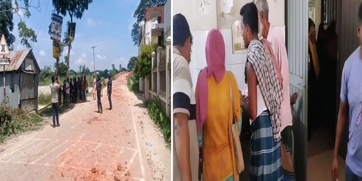 নরসিংদীতে তুচ্ছ ঘটনায় দুই গ্রামবাসীর সংঘর্ষে নিহত ১, আহত ২০