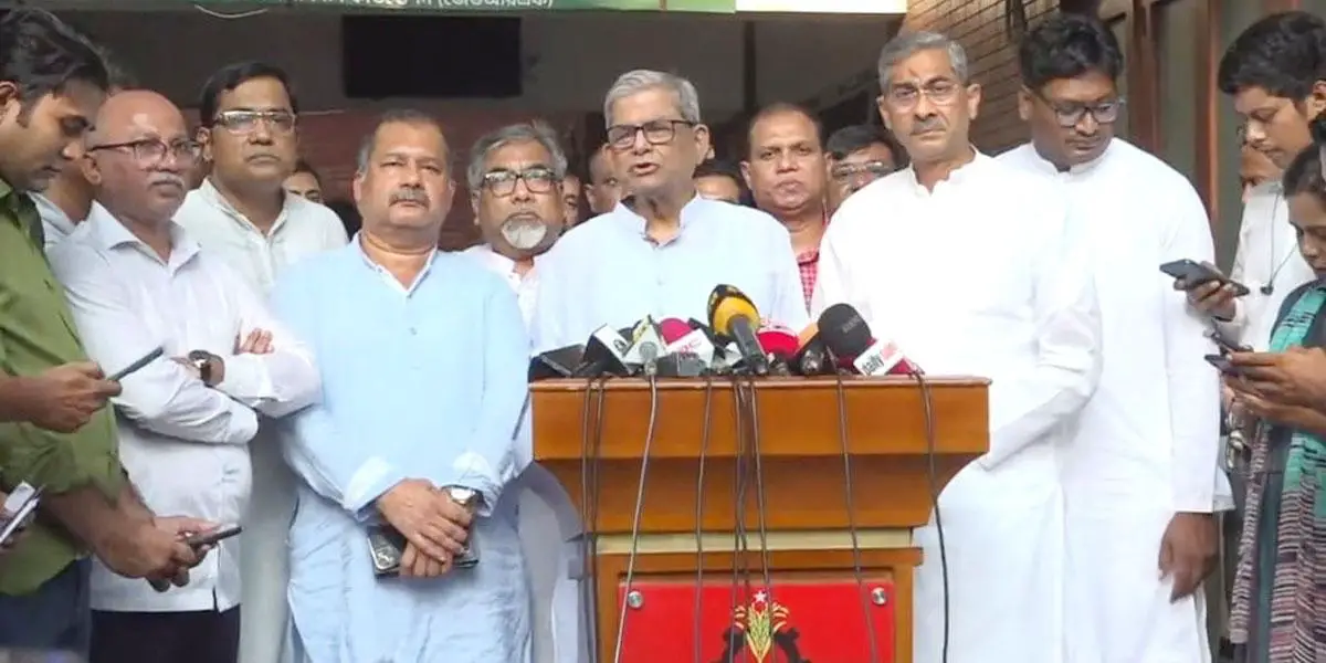 ড. ইউনূস-তারেক রহমানের বৈঠকে অনিশ্চয়তা কেটে গেছে: মির্জা ফখরুল
