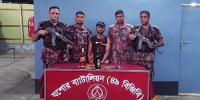 যশোরের শীর্ষ সন্ত্রাসী ‌পিচ্চি রাজা গ্রেপ্তার