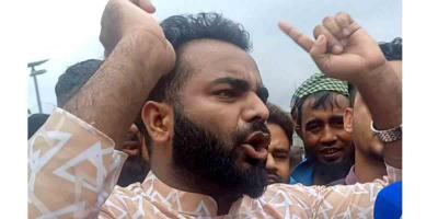 বিক্ষোভে ‘ভুয়া ভুয়া’ স্লোগানের হোতা ছাত্রদল নেতা