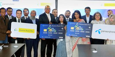 ইবিএল ও জিপি’র নতুন কো-ব্র্যান্ড কার্ড ‘স্বপ্ন যাবে বাড়ি’ চালু