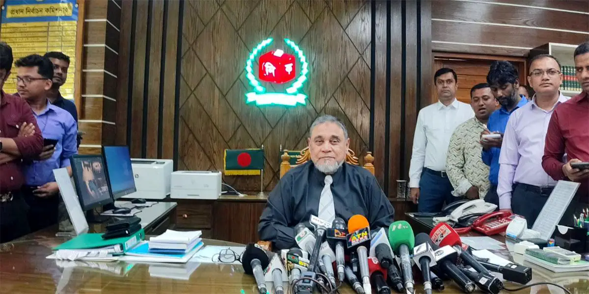 সরকারপ্রধানের সঙ্গে আলোচনা করে ভোটের তারিখ চূড়ান্ত হবে: সিইসি