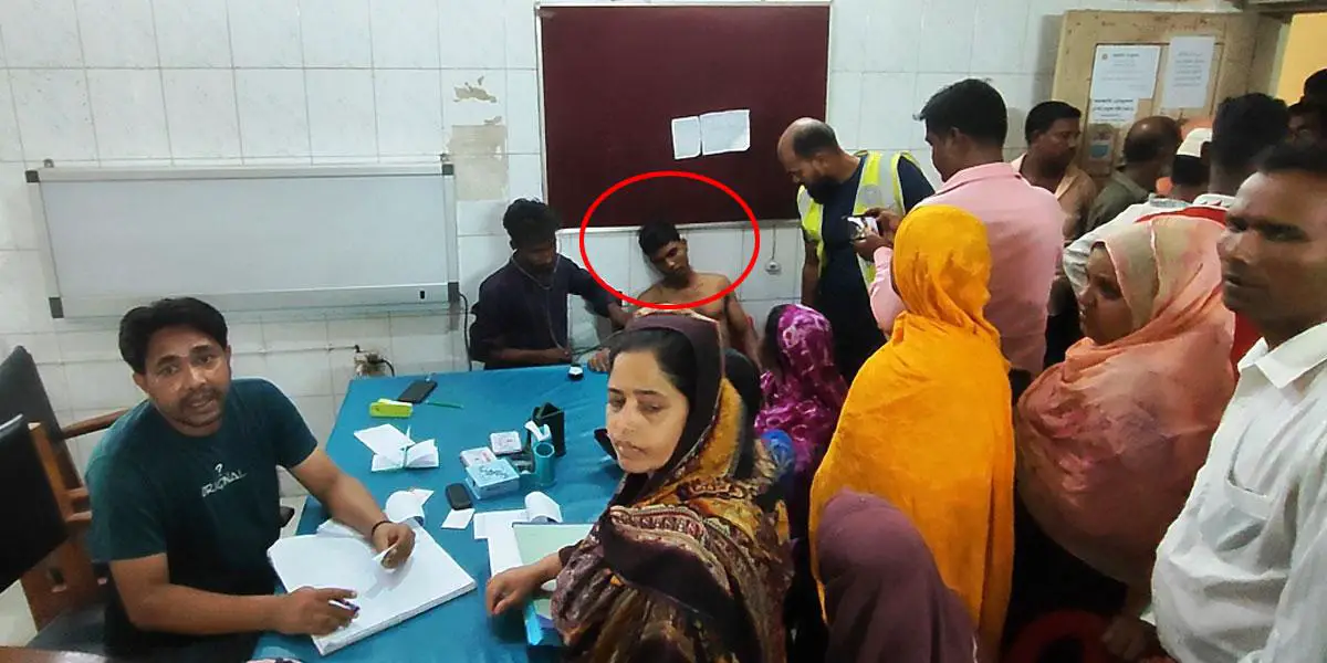 গাংনীতে গলায় অস্ত্র ঠেকিয়ে শিশুকে ধর্ষণ, অভিযুক্তকে পিটুনি দিয়ে পুলিশে সোপর্দ