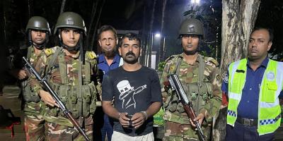 জামালপুরে চাঁদাবাজির টাকাসহ স্বেচ্ছাসেবক দলের নেতা আটক