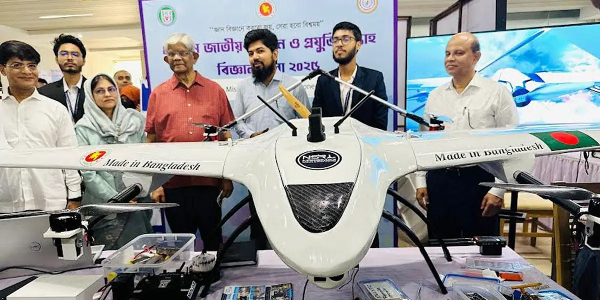 মিসাইল সিস্টেমের মিলিটারি ড্রোন উদ্ভাবন, প্রশংসায় ভাসছেন মাধবদীর রাফি