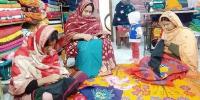 নকশি কাঁথায় স্বাবলম্বী রাজশাহীর নারীরা