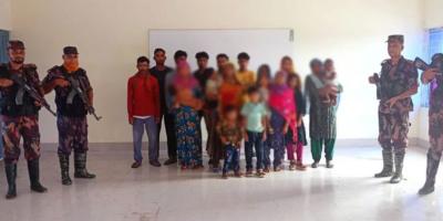 জৈন্তাপুর ও ছাতক সীমান্ত দিয়ে ৩৯ জনকে পুশইন