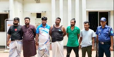রূপগঞ্জে ব্যবসায়ীকে অপহরণের ঘটনায় সাবেক ছাত্রদল নেতাসহ গ্রেপ্তার ৬