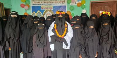 এক বছরেই কোরআনের হাফেজা হাবিবা, রাজকীয় বিদায়