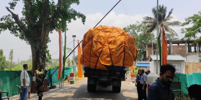 কর্মচাঞ্চল্য ফিরেছে আখাউড়া স্থলবন্দরে