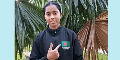 হকি খেলতে ‘হাওরকন‍্যা’ ইমার চীনযাত্রা